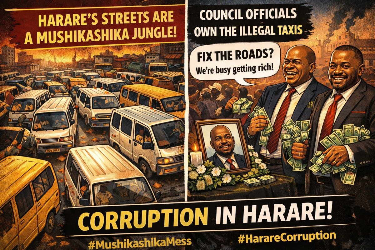 The mushikashika menace in Harare has gone on for far too long. It threatens lives, disrupts traffic and damages the city’s image. The mayor must show firm leadership and restore order through the law, or accept responsibility for the failure to act.Enough is enough.