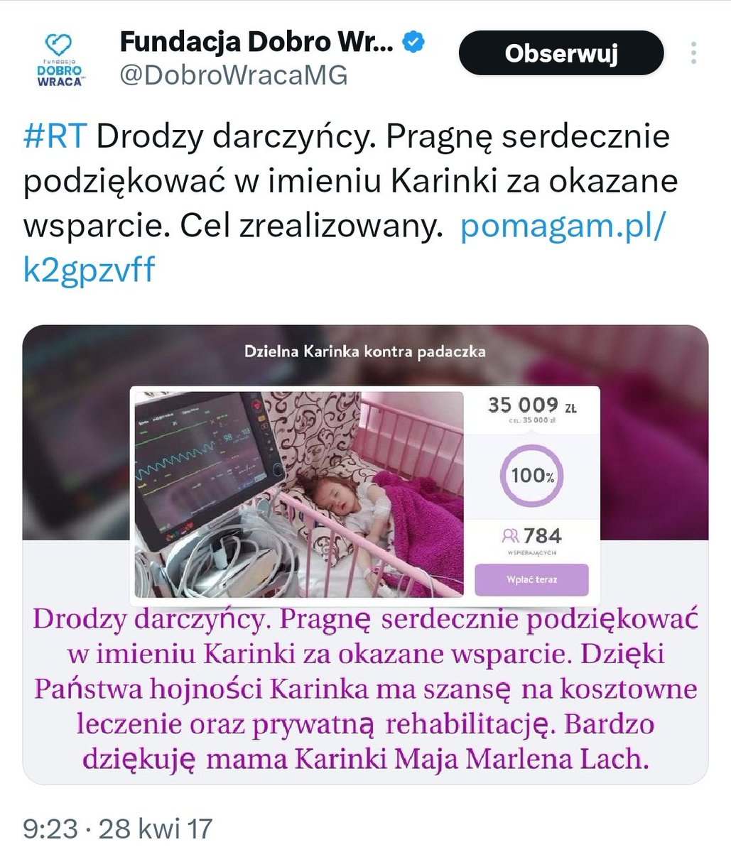 <a href="/luminevultus/">Lumine Vultus 🇵🇱</a> Takich zbiórek to było mnóstwo.. Ona od lat zbiera..