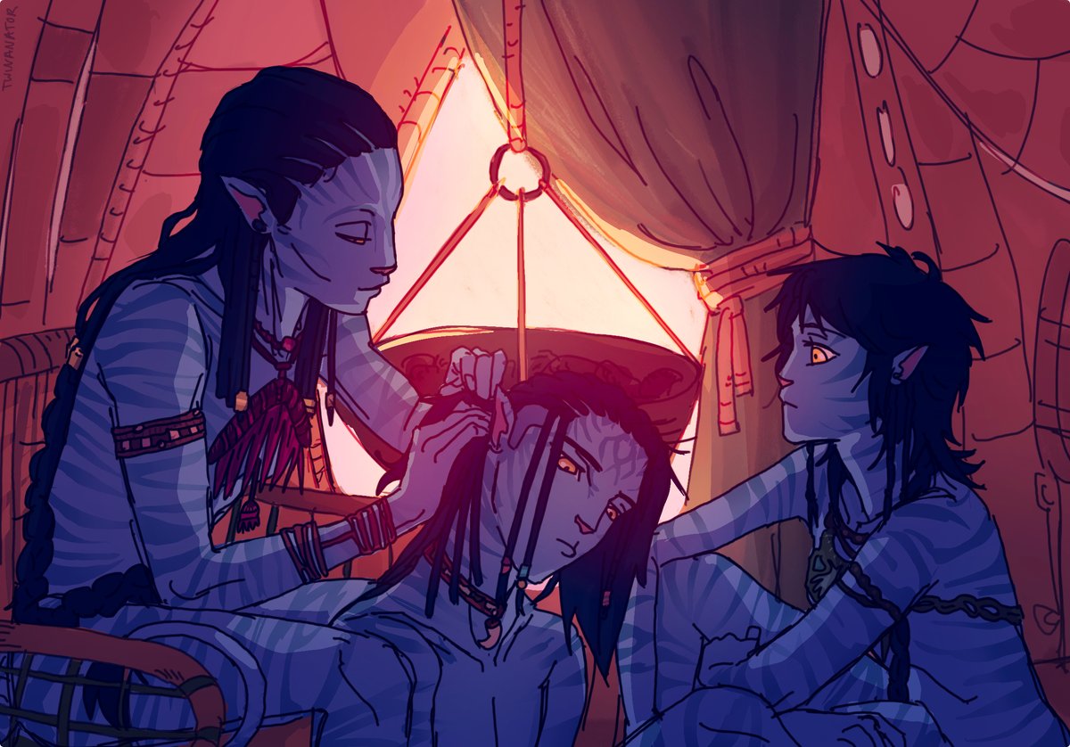 lets do our hair with mama!!! ☺️☺️

#AvatarFireAndAsh #Avatar