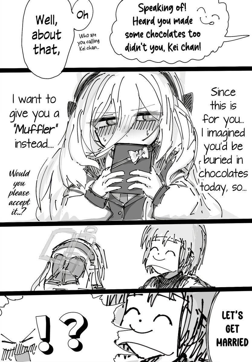 Nemu18290 英語翻訳 English translation Caption: So I drew (albeit