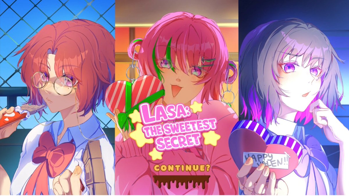 Press START to continue...

Our Valentines otome game project is out now! Choose your own romance adventure featuring:

💜🎮 Tatsuhisa Shion
🩷🍡 <a href="/LottieLotusVT/">Lottie Lotus 🍡🪷 【IRIAM US】</a> 
❤️📋 <a href="/Ary_LiXx/">Auri Aurealis アウリ【IRIAM EAS】</a> 

Special thanks to:
<a href="/Ary_LiXx/">Auri Aurealis アウリ【IRIAM EAS】</a>: script writing 
<a href="/VelynVT/">Velyn Avenoir🌹🍵 【IRIAM EAS】</a>: video editing
<a href="/ochii_p/">pochi</a>: art

Individual
