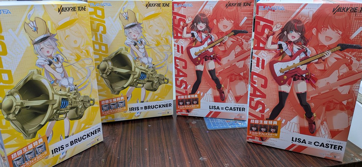 『ヴァルキリーチューン』
◇リサ◇アイリス◇の発売を記念して
プラモデルの制作会を開催します
2/23(月🎌)
▶時間13:00〜19:00(フリータイム)
▶キット代⇒応援特別価格6000円
▶工作室利用料金は今回につき無料
▶総額6000円のみ