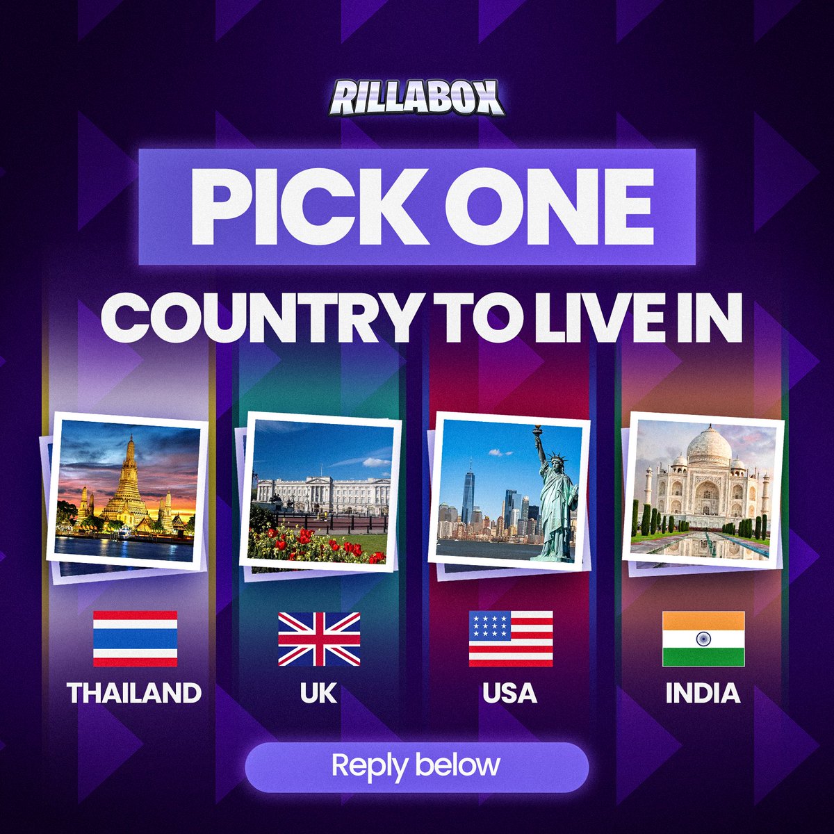 You can move to ANY of these countries..✈️

Put your answers below to win $5👇