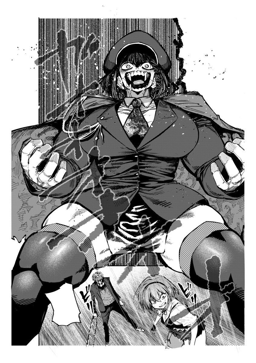 一日遅れましたが
作画担当してます「マンティコア-精神移行実験街-」最新話更新されました！
何卒よろしくおねがします！