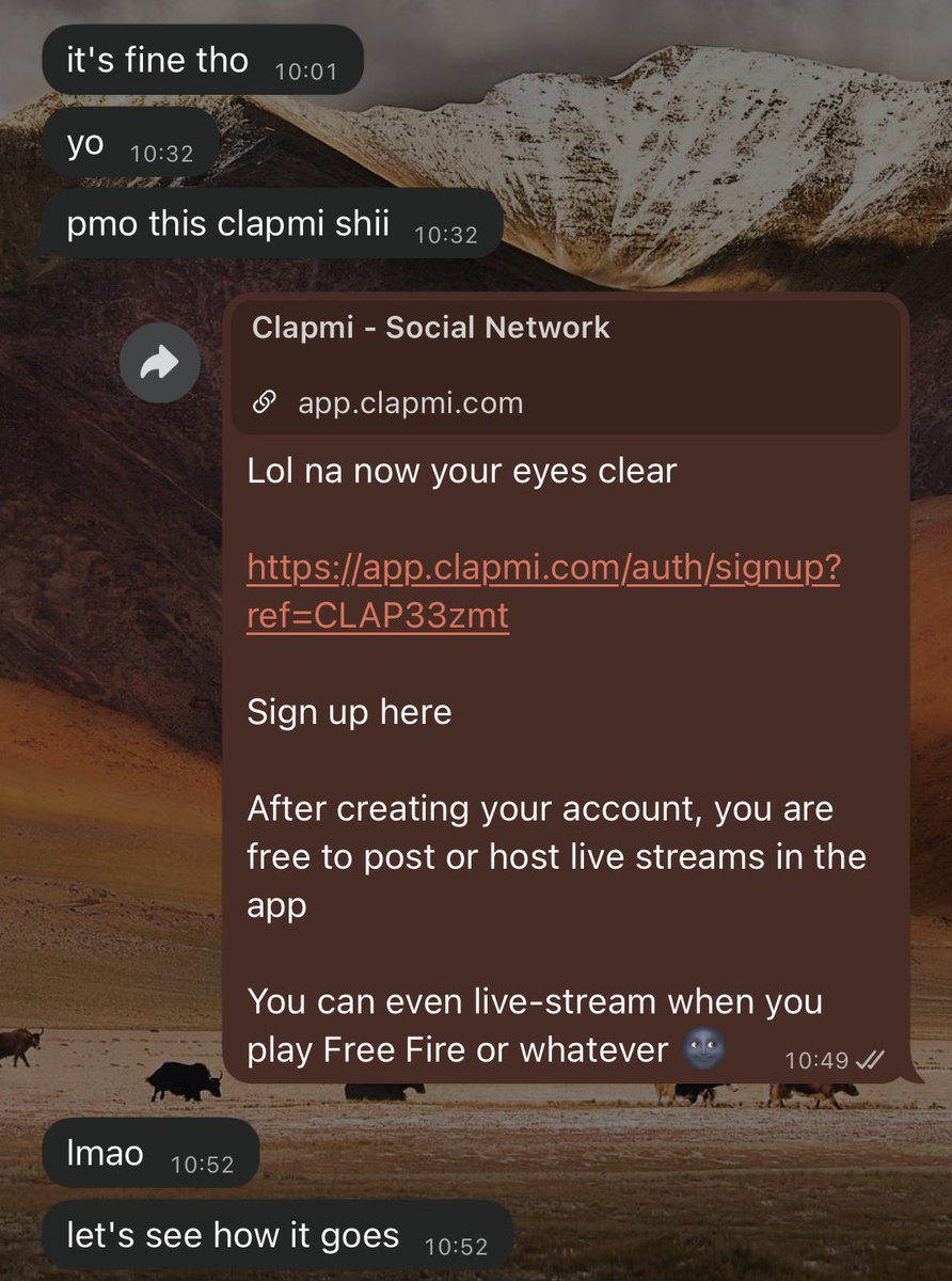 What do you want? Tell me now 

I'm taking requests to get clapped on <a href="/Clapmihq/">Clapmi HQ</a> 

Signup → app.clapmi.com/auth/signup?re…

Tutorial video → x.com/zat_weird_aj/s…

I'm really looking forward to the COD and free fire boys to do a match up there🙃

How's your day going?!

You might