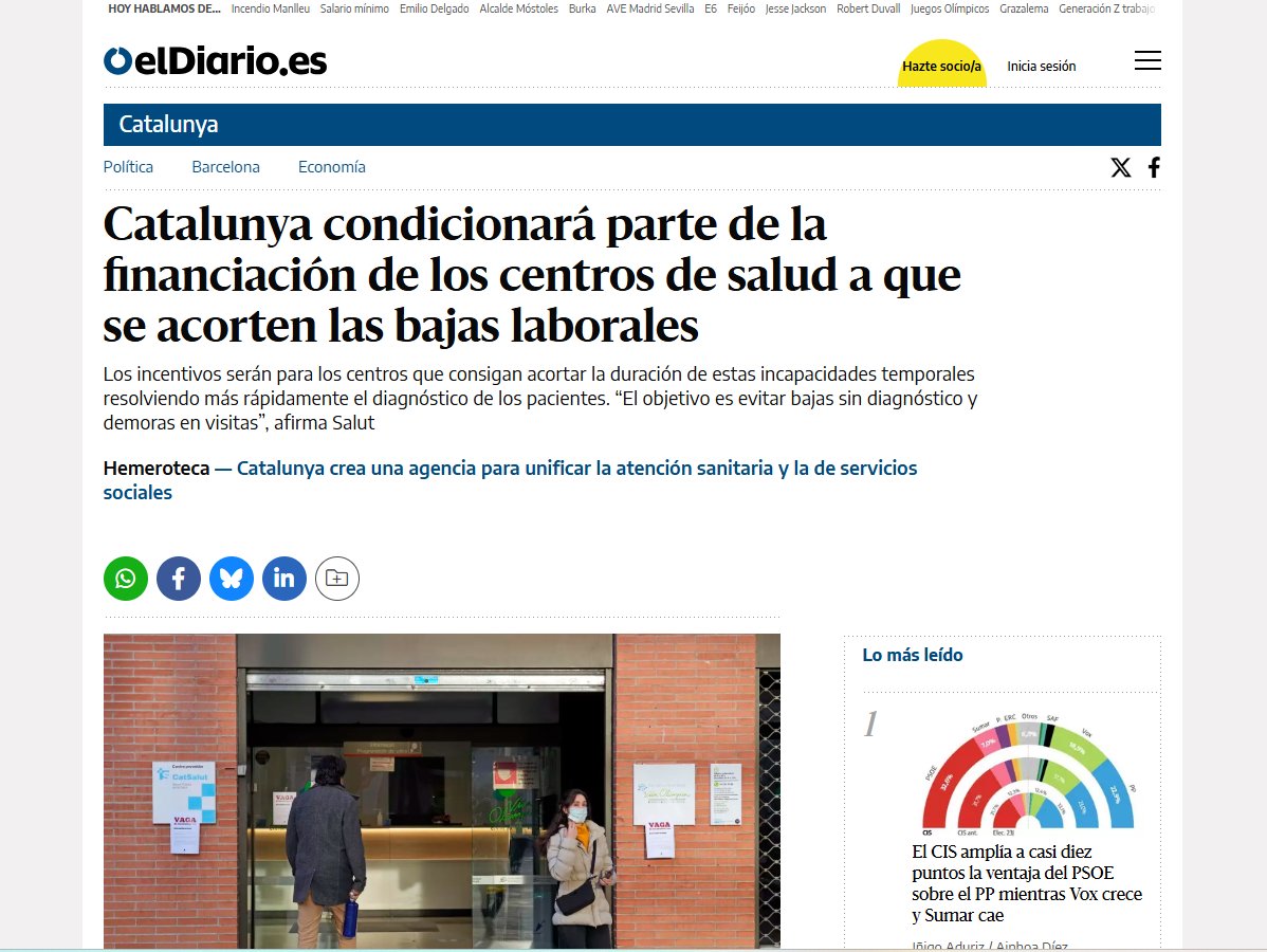 TodoliAdrian's tweet image. 📢Es bueno conocer la historia para no repetirla:
❌La SAN (C-A) de 18/12/2013 (Rec 118/2013) anuló un sistema de productividad vinculado a las altas.

📝El tribunal señaló que: las decisiones médicas solo deben regirse por el estado de salud del paciente #hilo