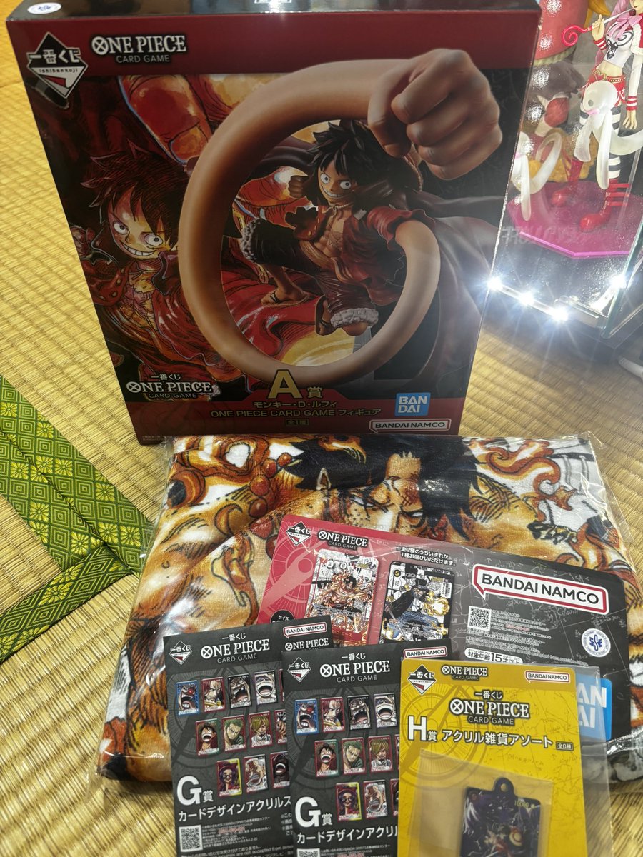 一番くじ ONE PIECE CARD GAME A賞 モンキー・D・ルフィ ONE PIECE