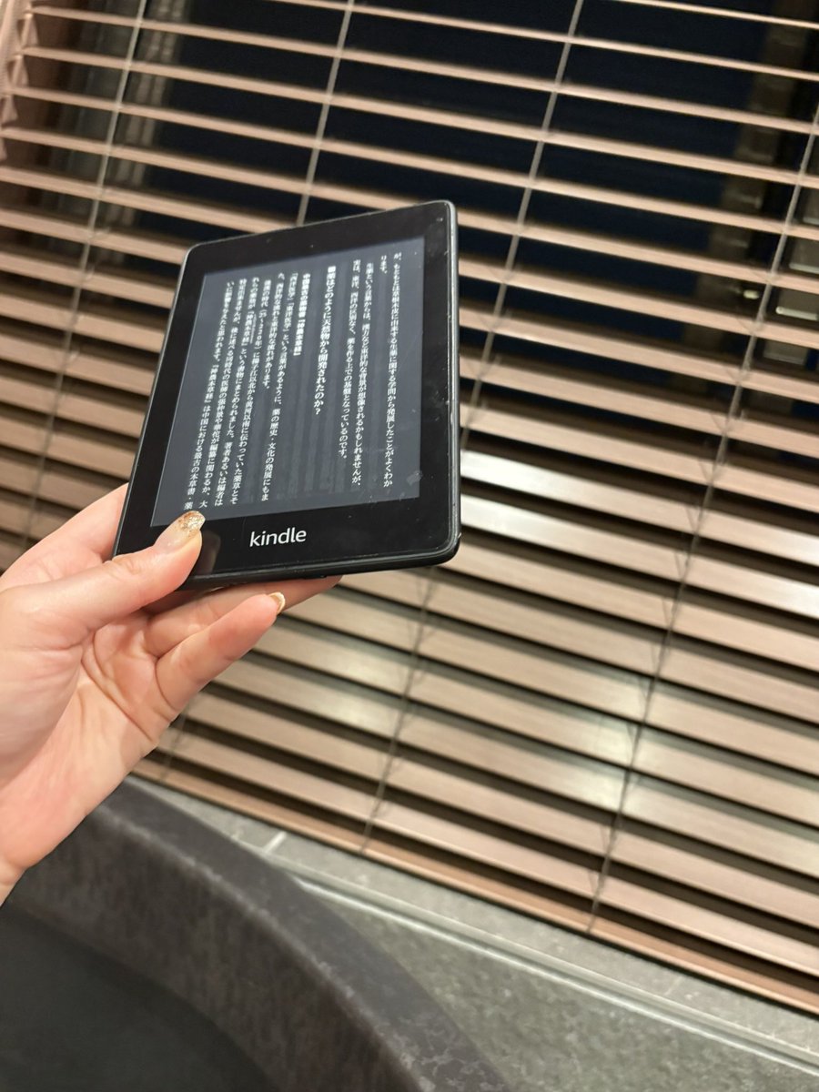 Kindleを持っていると言ったら「Kindle反対派っぽいのに」って驚かれた