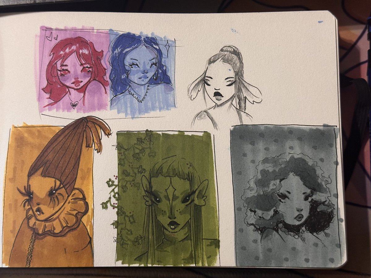 BakedNoodelina's tweet photo. I've been practicing this new style lately and it's been making me so happy!
#art #artinspo #illustration #ohuhu https://t.co/c9jLXNx9Vu