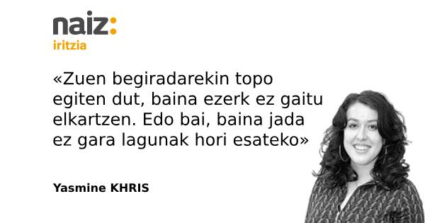 naiz_iritzia's tweet photo. [BLOGA] ‘Gaur ez zaudete’, Yasmine Khris Maansri, itzultzailea @yaskmaansri https://t.co/UcWiXPPTpp https://t.co/jBpstlhWlj
