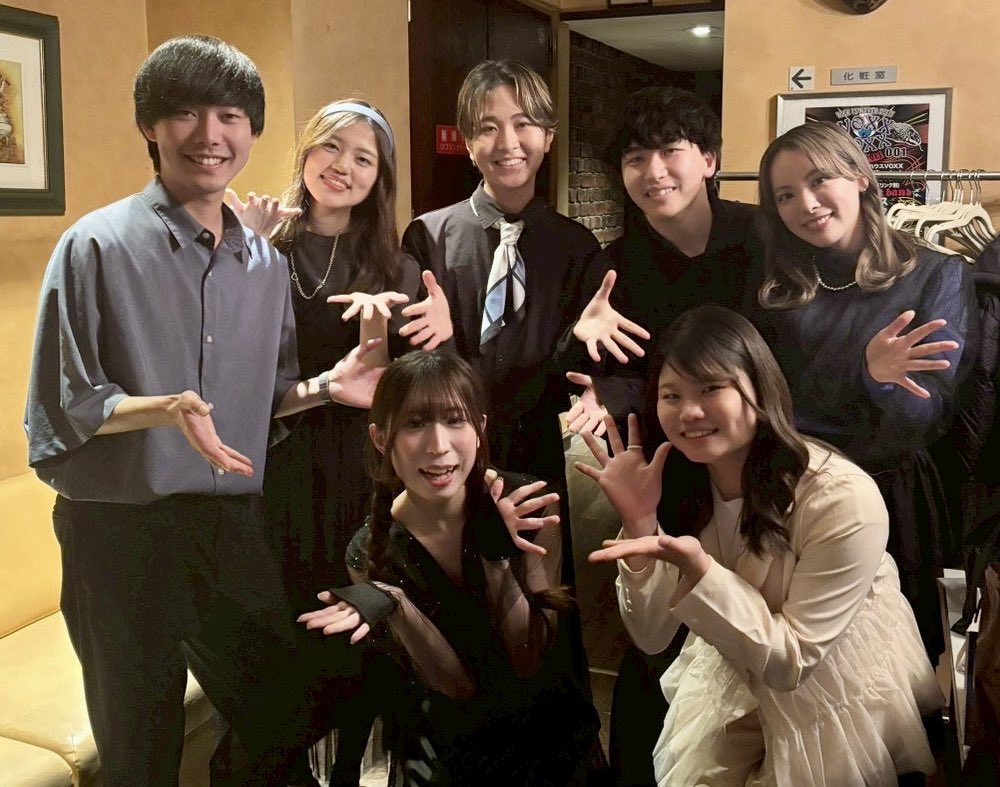 Wezen_Ghanna's tweet photo. .·✩⎯⎯⎯⎯⎯⎯⎯⎯⎯⎯⎯⎯⎯⎯⎯⎯⎯

　　　　             【出演報告】

　　　「微睡」に出演いたしました！💫
　　    素敵なライブに呼んでいただき
　　　　ありがとうございました✨

　　　　　　　  　#微睡

⎯⎯⎯⎯⎯⎯⎯⎯⎯⎯⎯⎯⎯⎯⎯⎯⎯⎯✩.· https://t.co/CkvosaVvPg