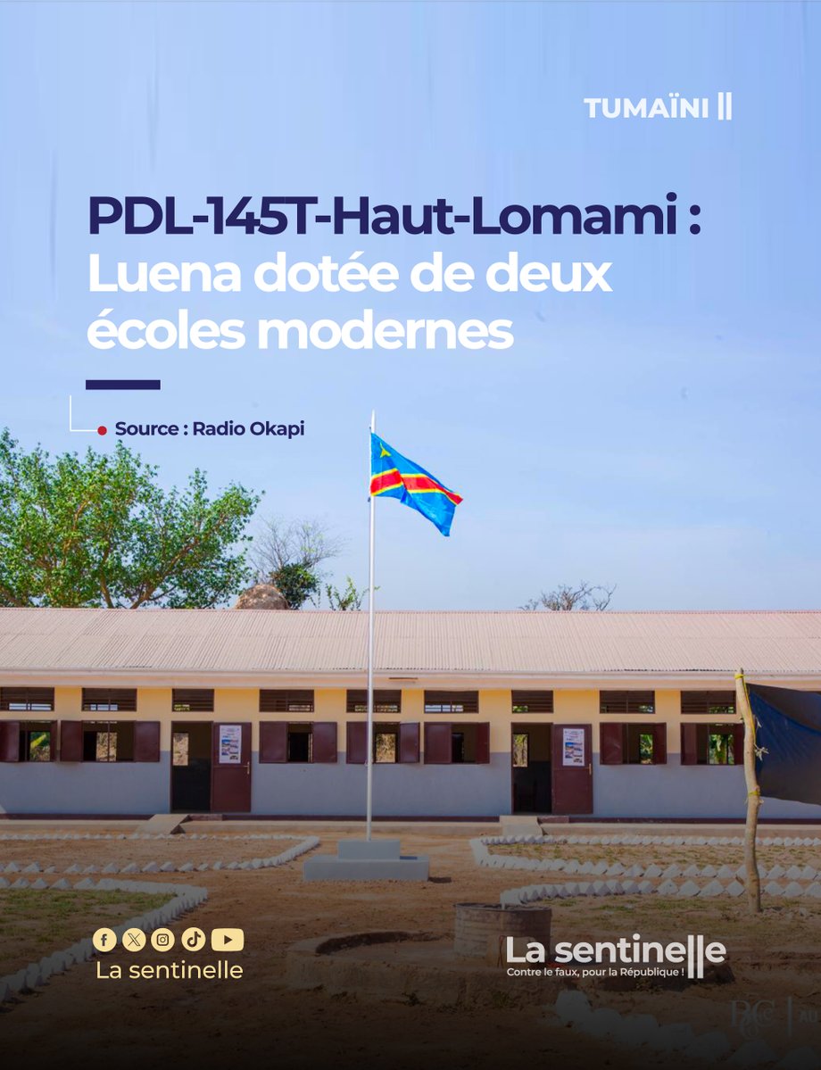 À Luéna, deux écoles modernes voient le jour dans le cadre du Programme de Développement Local des 145 Territoires.