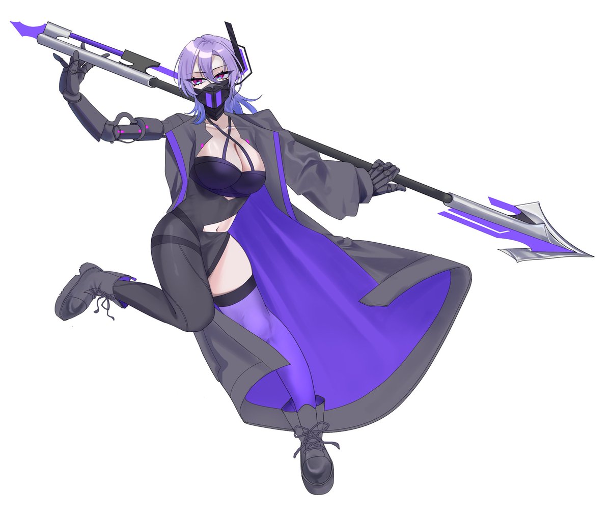 5番の子、「X-323」さんを描かせていただきました！ なんで横長の立ち