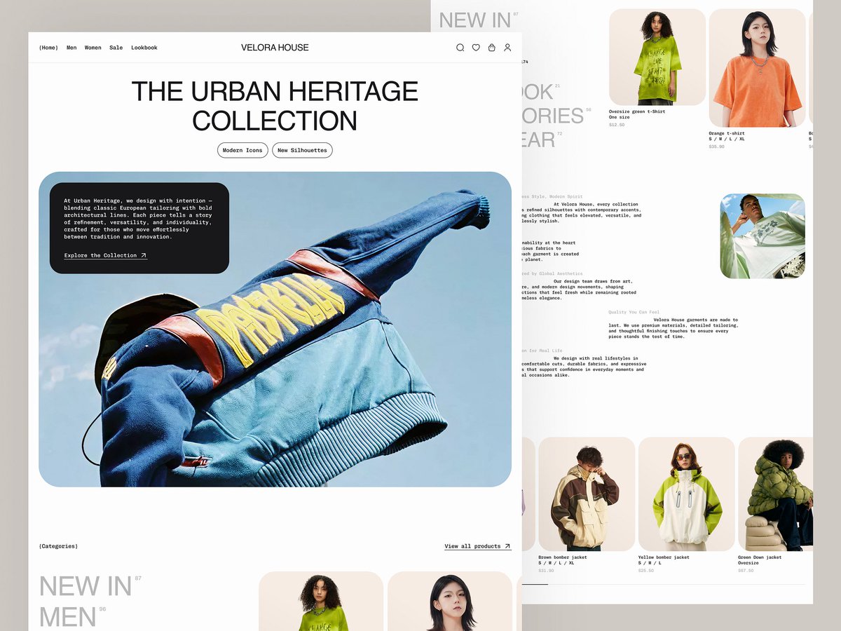 LunaFauster's tweet photo. Sustainable Fashion E-commerce Landing Page Web Design Concept 

Looking for a professional landing page or full website design that impresses and converts? Work Link in bio! 

#webdesign #uidesign #landingpagedesign https://t.co/A2SCK92Zrh