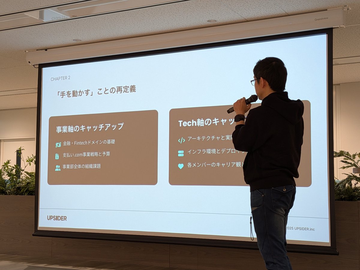 手を動かす、には事業軸も入ってる。よき
 #EMゆるミートアップ