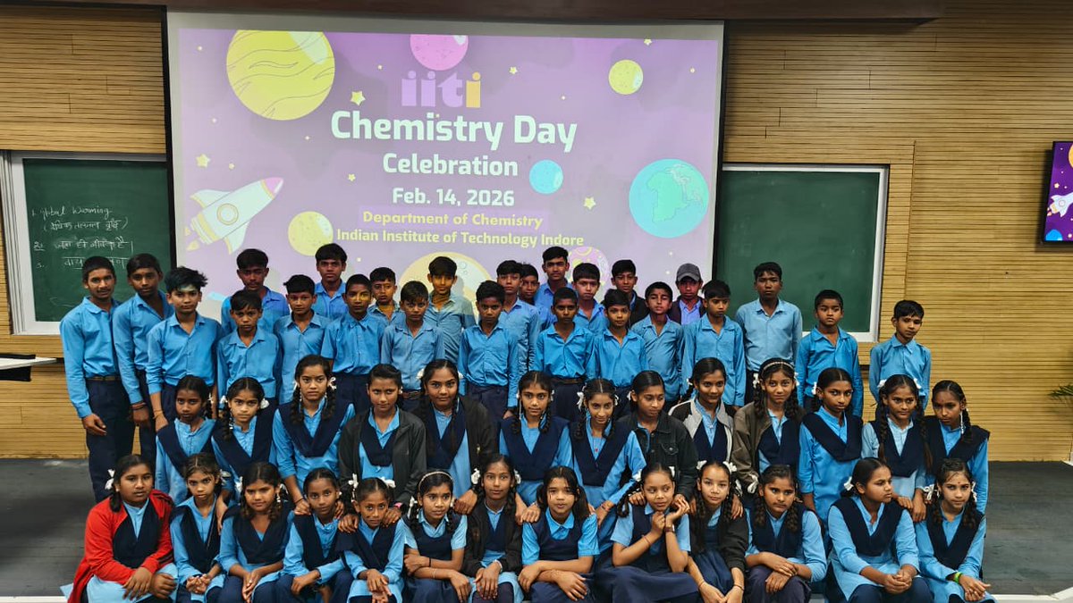 Department of Chemistry, IIT Indore tweet media