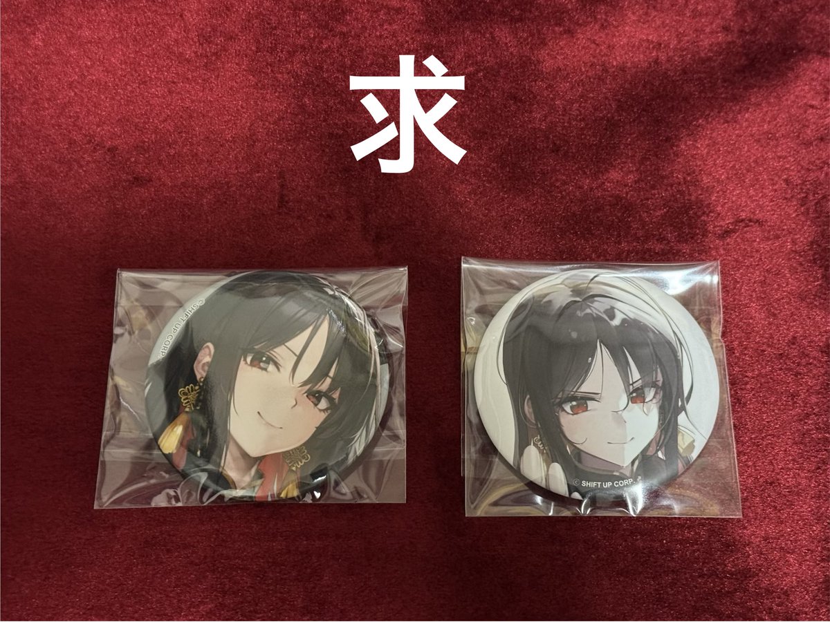 交換希望】 勝利の女神 NIKKE BURST COLLECTION ニケ展 オケコン 缶