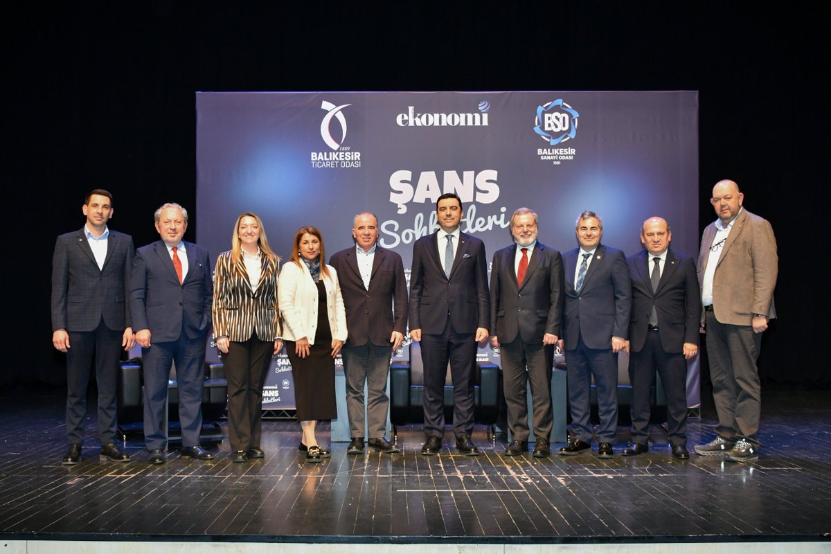 Balıkesir Ticaret Odası ve Balıkesir Sanayi Odası iş birliğinde, Nasıl Bir Ekonomi Gazetesi ortaklığıyla düzenlediğimiz “Şans Sohbetleri” programını gerçekleştirdik.
Sayın Şeref Oğuz’un moderatörlüğünde, Sayın Hakan Güldağ ve Sayın Ali Ağaoğlu, 2026 yılı ekonomisine dair