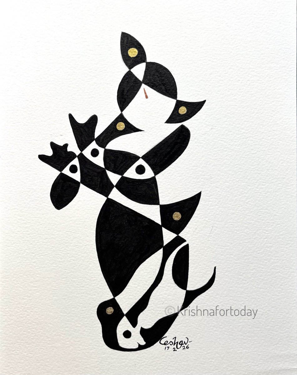 keshav61's tweet photo. Tvameva #onlyou #ekarekha #indianink #Krishnafortoday https://t.co/MA49eolcQc
