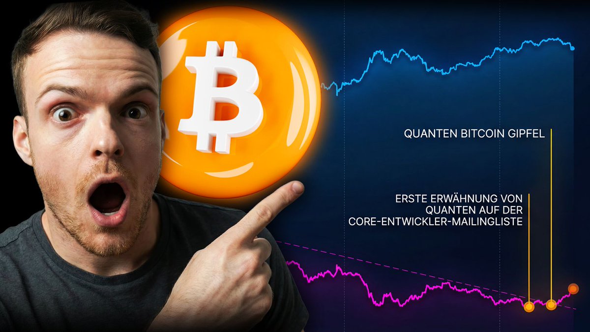 NEUES VIDEO:
Der Bitcoin Preis im Vergleich zu Gold hat nach 12 Jahren klar seinen Aufwärtstrend gebrochen. Dieser Trendbruch wirkt nicht zufällig. Parallel dazu nimmt die Diskussion über ein mögliches Quantum Risiko für das Bitcoin Netzwerk spürbar zu. Immer mehr Investoren
