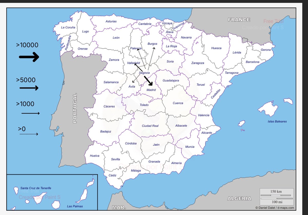 -Cómo es la movilidad interprovincial de todas las provincias de Castilla y León?
-A dónde se van los ciudadanos de Segovia a trabajar?
#segovia