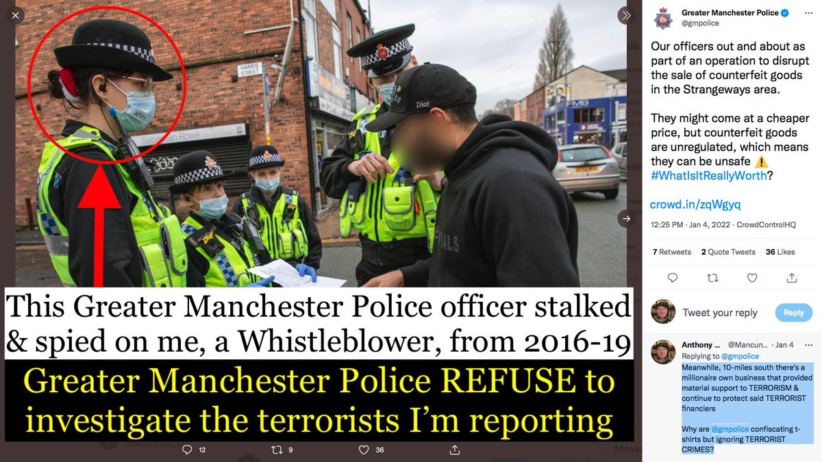 MancunianQuiet's tweet photo. I think #SO15 have been spying on me since at least March 2017, when Sir Graham Brady sent my Yemen / 9/11 report to #MI6 / #SIS
Brady meeting: https://t.co/mPfp6SR85q
While spying on me SO15 ignored 15+ warnings about the Manchester Arena suicide bomber who struck in May 2017 https://t.co/wf9geTfwZ5