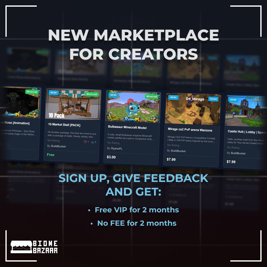 BiomeBazaar tweet picture