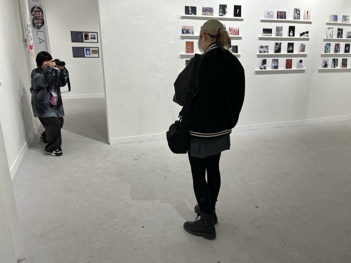 curation8's tweet photo. Photography workshop learning to take photos of our exhibition:-) https://t.co/RiFGS09EPJ