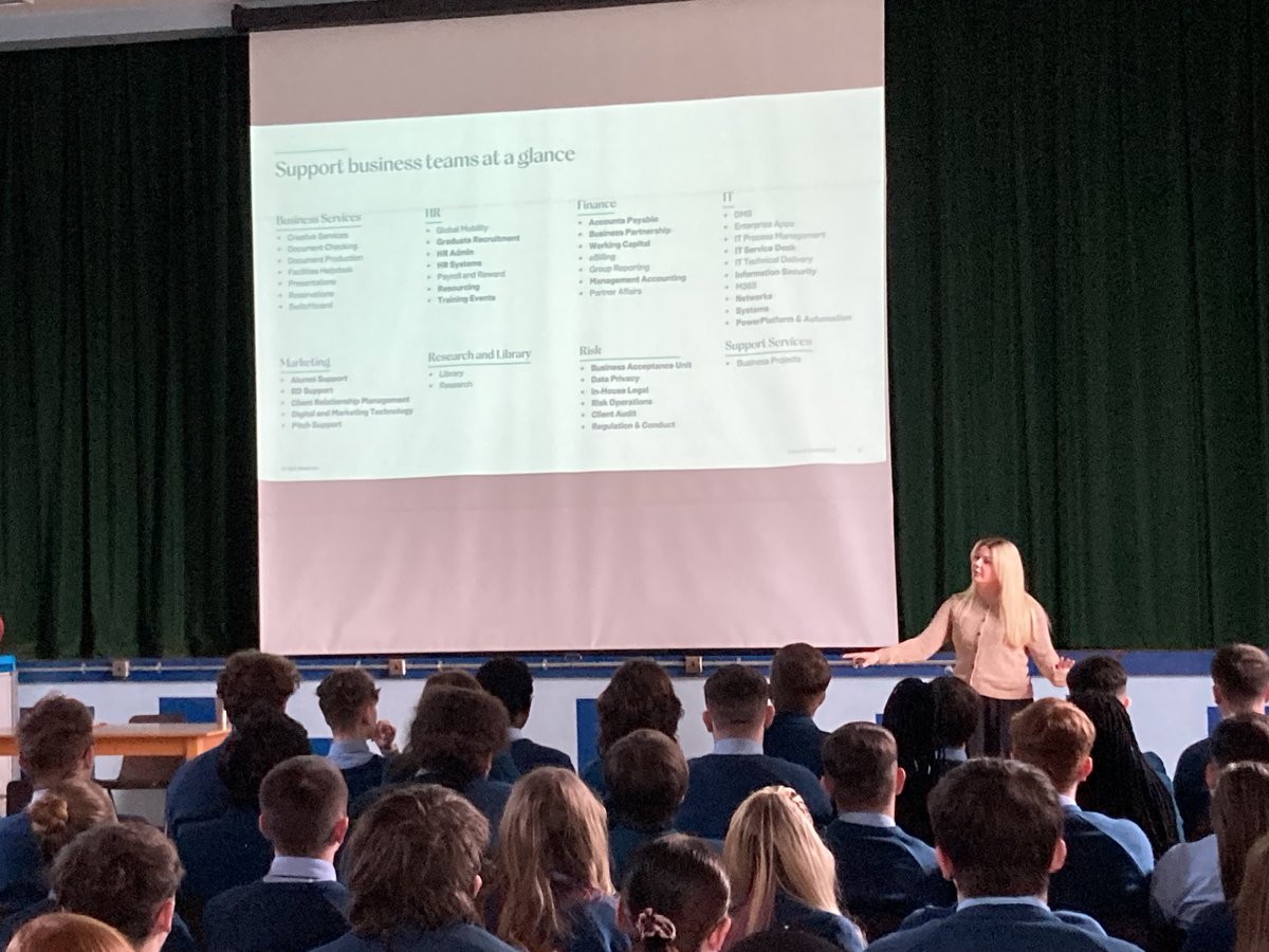 Our students were fully engaged and inspired by the discussion — a fantastic experience for all involved! For more information about opportunities with A O Shearman, visit: 👉 aoshearman.com/en
#Apprenticeships #CareersEducation #Post16 #FuturePathways #SaintsCollege