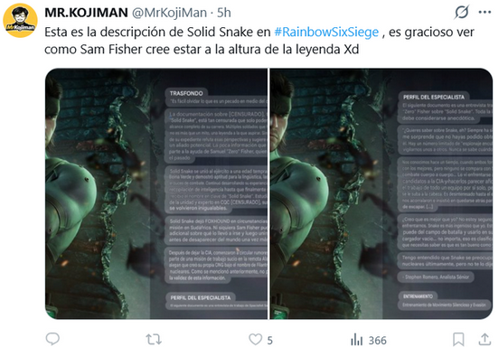 ExpertoRetro's tweet photo. Parece ser que @ArchivoKojima ha eliminado un tuit donde plagiaba una traduccion a un chico.
Mal 👎 https://t.co/3nI5pIftM7