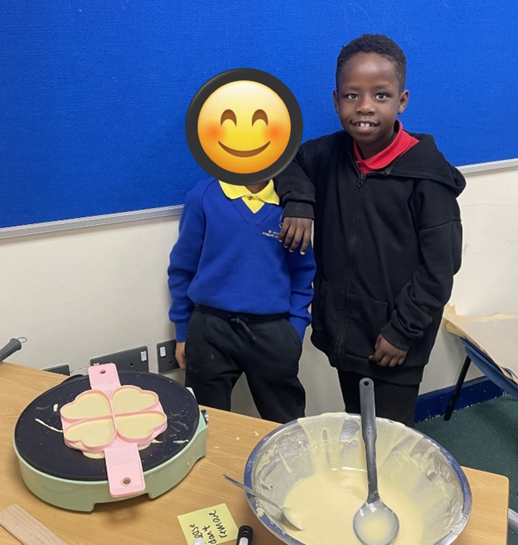 stanthonyslough's tweet photo. Year 2 ran a pancake shop in maths ๐ฅ๐ท
Made pancakes, priced toppings, worked out totals and change.
Joy before Lent, learning stewardship and the Common Good โ๏ธ
#PancakeTuesday #CatholicSchools #MathsInRealLife #StAnthonys https://t.co/hzoorQujJz