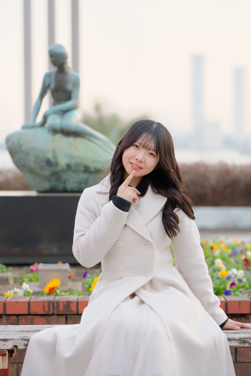 2026/2/14
RARE撮影会　名古屋港夜撮
model:華純るいさん

人魚姫🧜‍♀️

#RARE撮影会 #華純るい #ポートレート #portrait