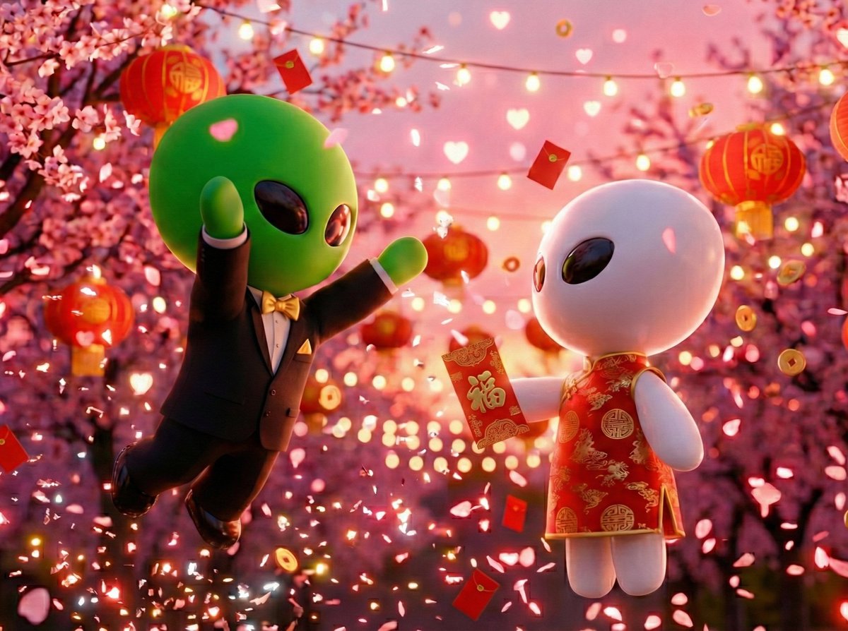 GM Lunar New Years! 🏮 

Share a red packet with a loved one. 🧧