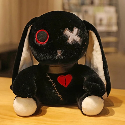 I just received Goth Creepy Bunny Rabbit Kawaii Plushie - black by Rags n Rituals from Rottie via Throne. Thank you! throne.com/purpleglittere… #Wishlist #throne