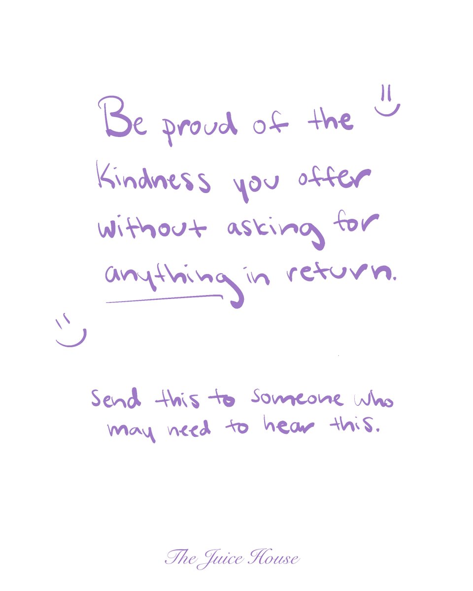 Kindness costs nothing, but it means everything 💜 Today &amp; every day we’re celebrating the small, selfless acts that make our community special. 

We see it in our Juice House family every single day, and we’re so proud to be part of a community that leads with love. ✨ BE KIND.