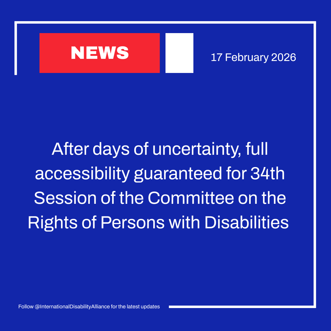 International Disability Alliance (IDA) tweet media