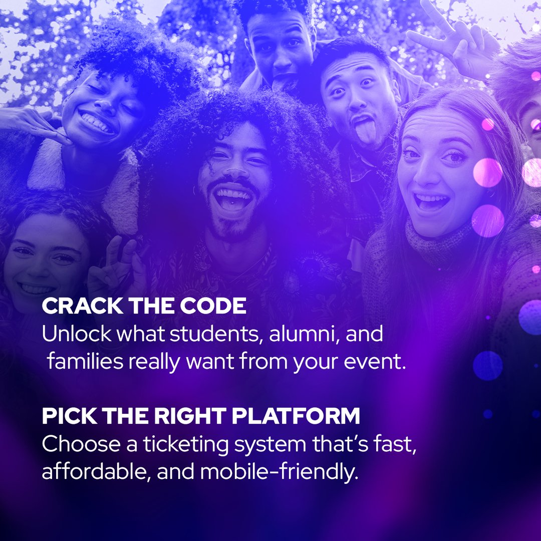 ticketleap's tweet photo. Planning your next campus event? 🎓  Selling tickets for your student club has never been easier! Learn how to use tiered pricing and social media to boost your ticket sales and create buzz.✨ https://t.co/rLsY75r4Gr