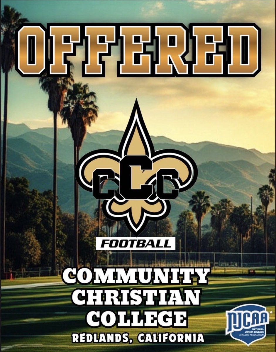 coreymalikwalk's tweet photo. Excited and blessed to say I have received an offer from Christian community college #GoSaints https://t.co/2SLNIaUums