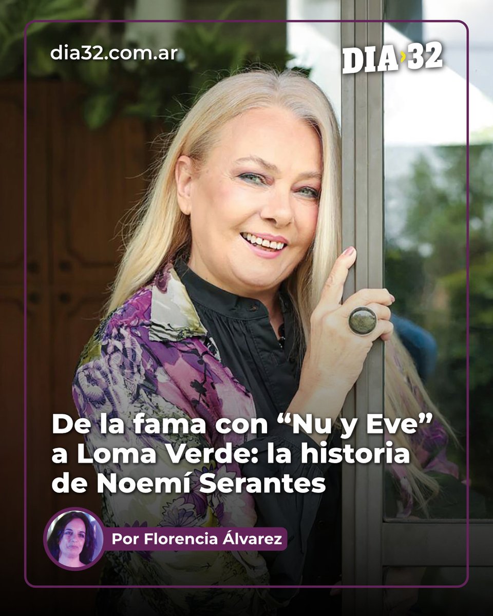 📺 De la fama con “Nu y Eve” a Loma Verde: la historia de Noemí Serantes

👭 Junto a su hermana gemela, fue una figura estelar de Canal 9 en los ’60 y ’70, a muy corta edad.

🗣️ “Éramos muy famosas, pero nunca se nos subieron los humos”, afirma la actriz.  goo.su/zHrPRsP