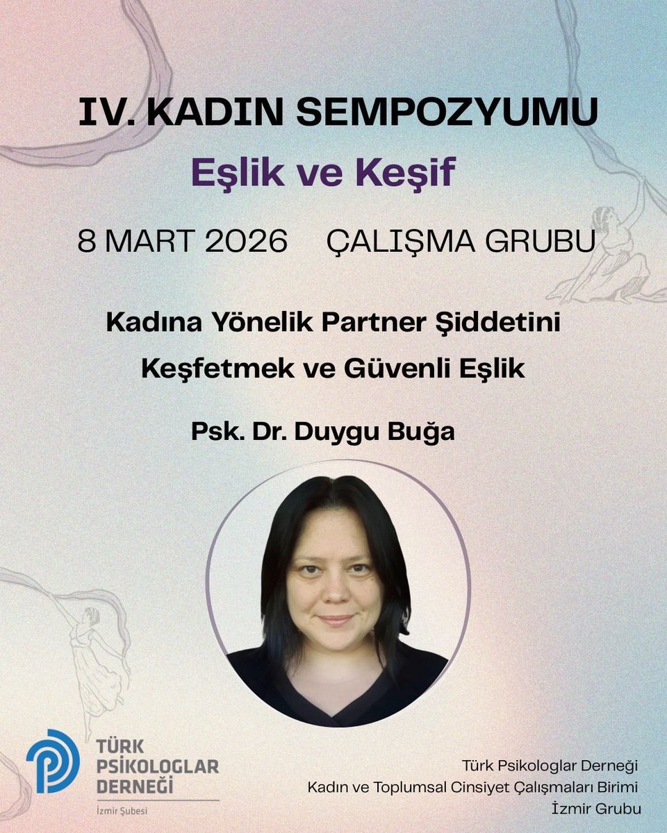 TPDizmir's tweet photo. IV. Kadın Sempozyumu kayıtları devam ediyor✨ https://t.co/Agt8R21TVU