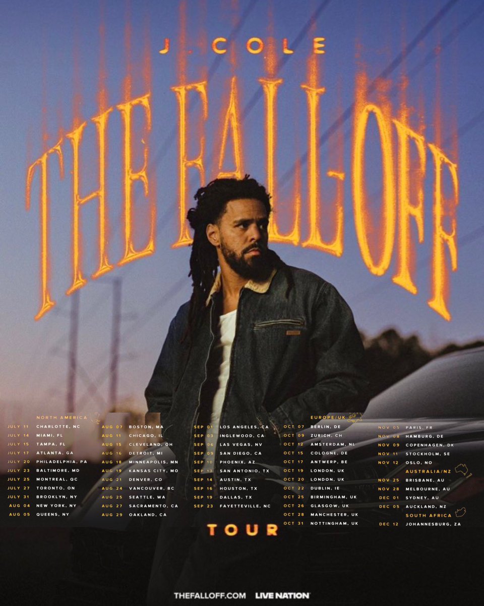 JColeVillle's tweet image. More than 200,000 people joined the queue this morning for J. Cole’s first concert in the Charlotte, NC 🤯