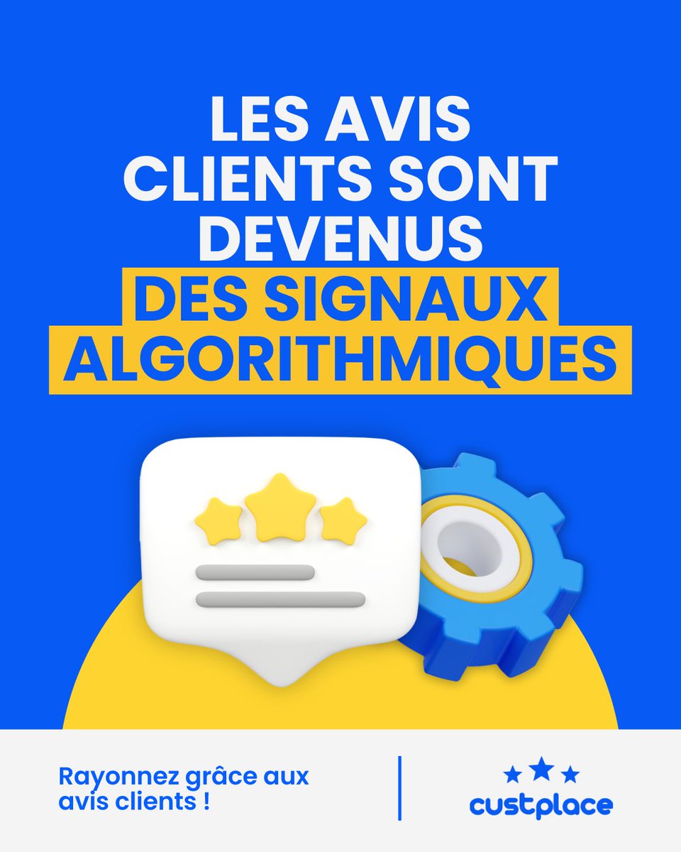 Les avis ne servent plus uniquement à rassurer.

Ils influencent directement :
• le classement
• la visibilité
• la crédibilité
Les ignorer, c’est abandonner un levier SEO.