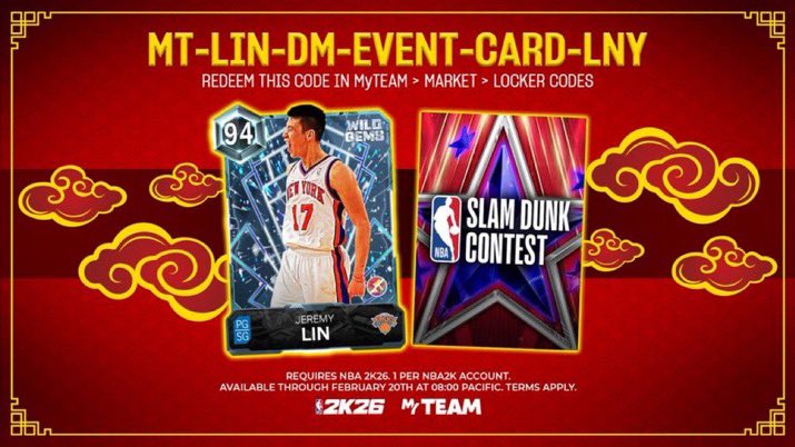 2K26 Locker Codes tweet media