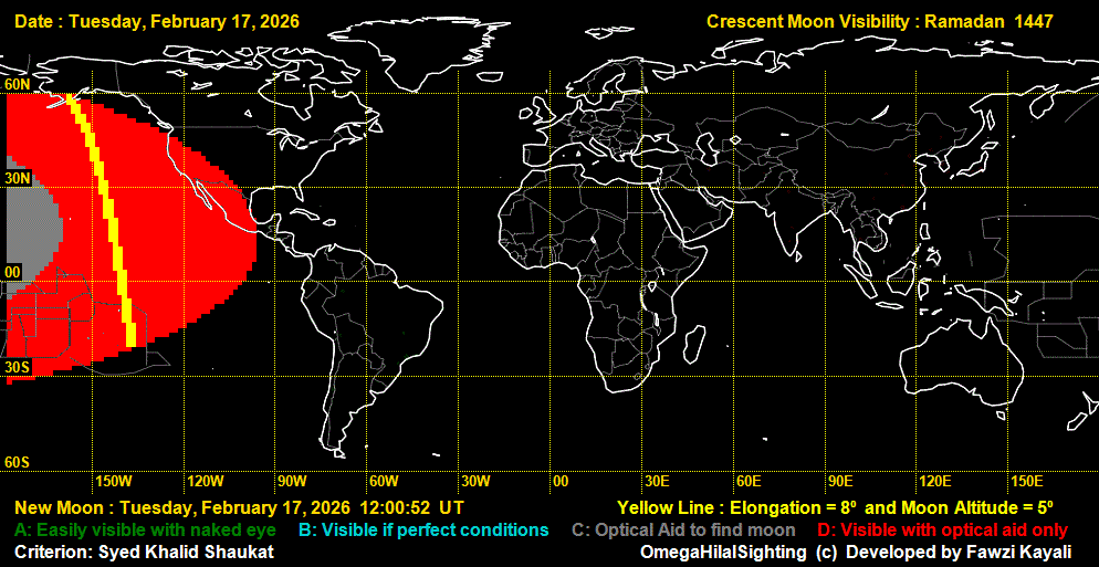 Coldxcross's tweet photo. #Ramadan2026 at Maghrib in Saudi/UAE, the #هلال_رمضان  would be only a few hours old after conjunction, so astronomically a genuine visual crescent sighting is extraordinarily unlikely (effectively "not possible" by standard visibility criteria). https://t.co/YOEF9xXwqf