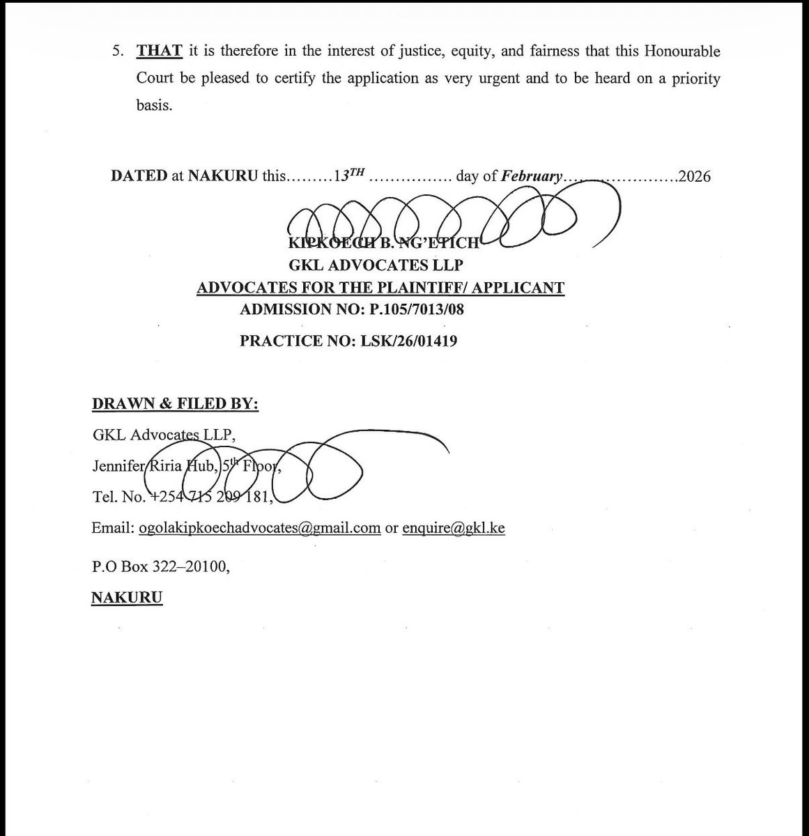 amenya_nelson's tweet photo. Alex Kiprotich who has been harassing journalists at standard group has filed a case against me in Nakuru law courts. Behold your fall has come, get ready. @otienowill https://t.co/Uj1v9Ahyvt