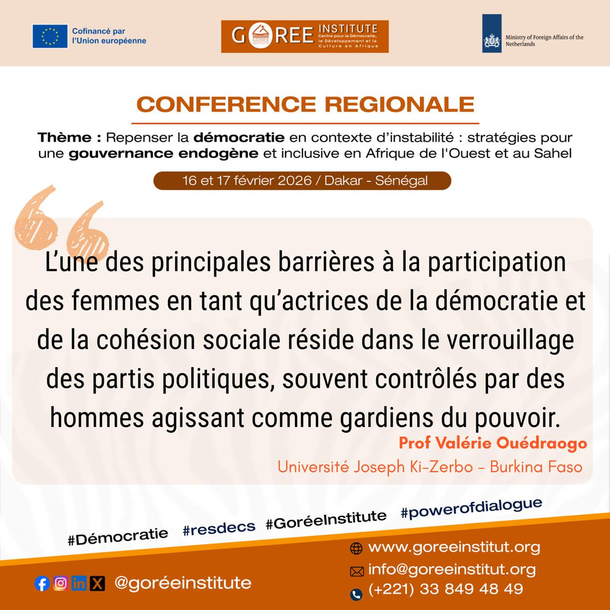 Gorée Institute tweet media