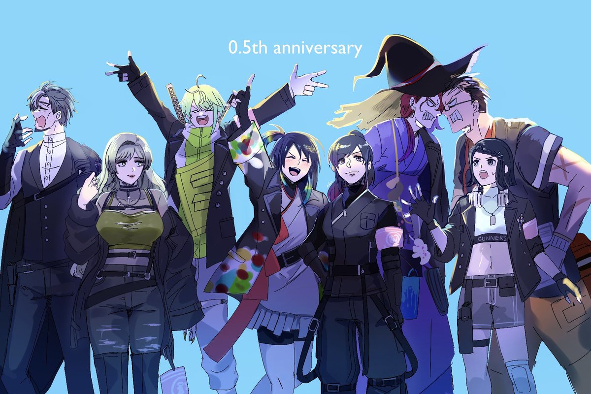 遅くなりましたが、オルエク0.5周年おめでとうございます🎉
(⚠️自機います)