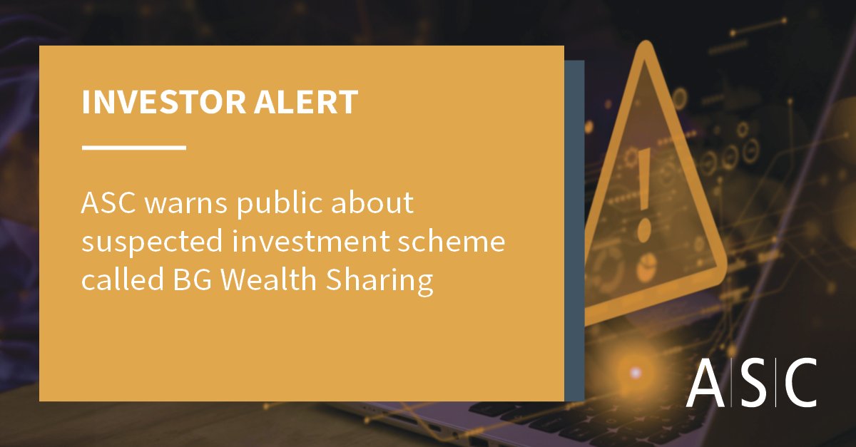 Alberta Securities Commission tweet media