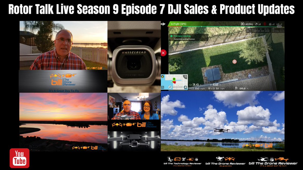 Pittsburgh_Bill's tweet image. All the latest tonight at  8 PM Eastern including record low price in a DJI drone, Pocket 4 has competition, a DJi Avata 360 update and more !

Rotor Talk Live Season 9 Episode 7 DJI Sales &amp;amp; Product Updates youtube.com/live/-wBZu7r1v…  

 #DJiMni5Pro #DJIPocket4 #DJiAvata360