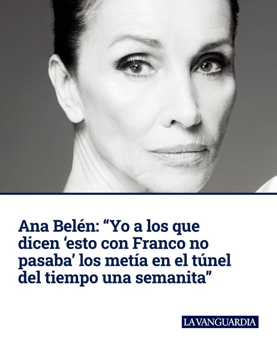 Ana Belén otro nivel... Con ese hdlgp pasaban cosas muchísimo peores...